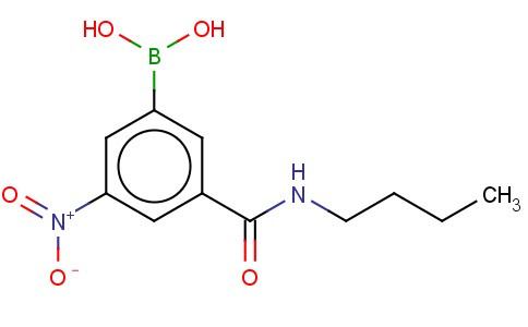 3-(N-BUTYLCARBAMOYL)-5-NITROPHENYLBORONIC ACID